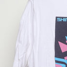 Close-up of the sleeve on the Vintage Modern Jewel House "Shining Bright" T-Shirt - L