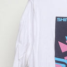 Close-up of the sleeve on the Vintage Modern Jewel House "Shining Bright" T-Shirt - L