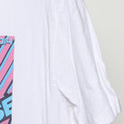 Close-up of the sleeve on the Vintage Modern Jewel House "Shining Bright" T-Shirt - L