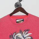 Close-up of the collar and tag on the Vintage Modern Life Style "Jamaica One Love" T-Shirt - XXL