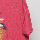 Close-up of the sleeve on the Vintage Modern Life Style "Jamaica One Love" T-Shirt - XXL