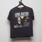 Front view of Vintage Modern Luke Bryan "That's My Kind of Night Tour 2014" T-Shirt - L