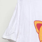 Close-up of the sleeve on the Vintage Modern Maruchan "Ramen Cat" T-Shirt - L