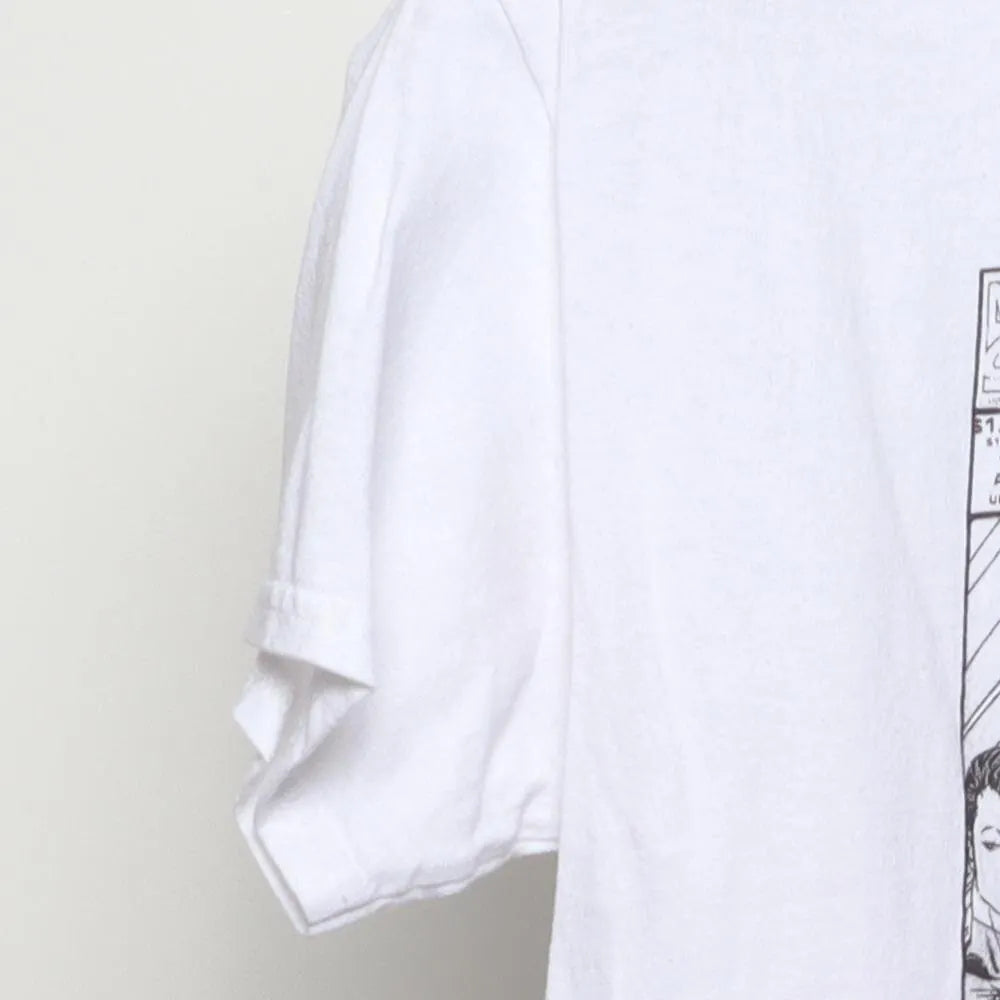 Close-up of the sleeve on the Vintage Modern Marvel "X-Men #1 Jim Lee Cover" T-Shirt - S