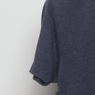 Close-up of the sleeve on the Vintage Modern Mavericks California "Mavericks Wave" T-Shirt - M