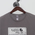 Close-up of the collar and tag on the Vintage Modern Molinaro Snake Lab "Summoning Tarot Card" T-Shirt - M
