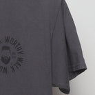 Close-up of the sleeve on the Vintage Modern Moody Radio "Walk Worthy Conference" T-Shirt - S