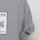 Close-up of the sleeve on the Vintage Modern Muscadine Bloodline "Redfish" T-Shirt - S
