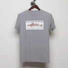 Front view of Vintage Modern Muscadine Bloodline "Redfish" T-Shirt - S