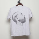 Front view of Vintage Modern Nipsey Hussle "Never Let A Hard Time Humble Us" T-Shirt - L