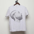 Front view of Vintage Modern Nipsey Hussle "Never Let A Hard Time Humble Us" T-Shirt - L