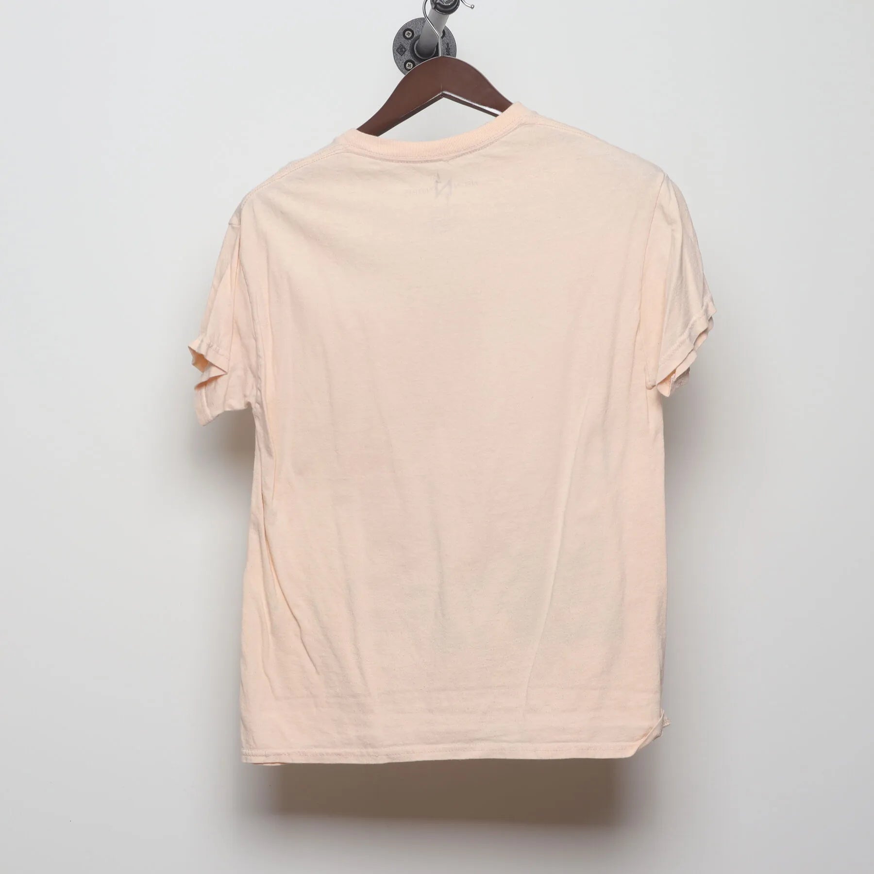 Back view of Vintage Modern ON NIGHTS "Los Angeles Graffiti Smiley" T-Shirt - S