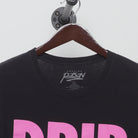 Close-up of the collar and tag on the Vintage Modern Popular Poison "Drip" T-Shirt - XXL