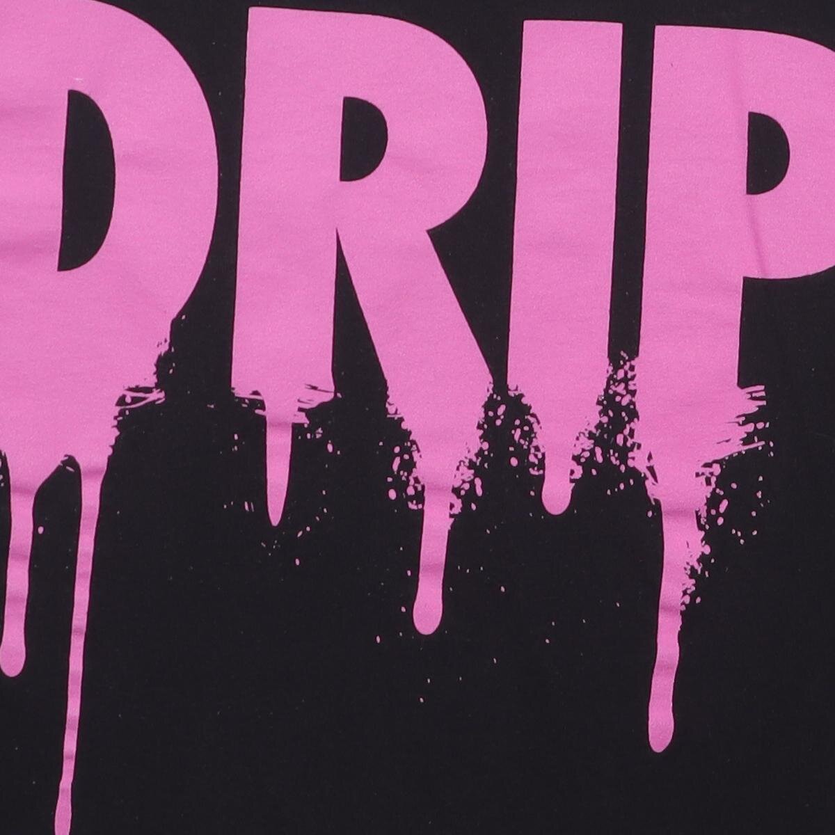 Close-up of the main graphic on the Vintage Modern Popular Poison "Drip" T-Shirt - XXL