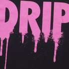Close-up of the main graphic on the Vintage Modern Popular Poison "Drip" T-Shirt - XXL