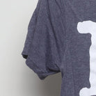 Close-up of the sleeve on the Vintage Modern "PS Dump Your Boyfriend" T-Shirt - XS