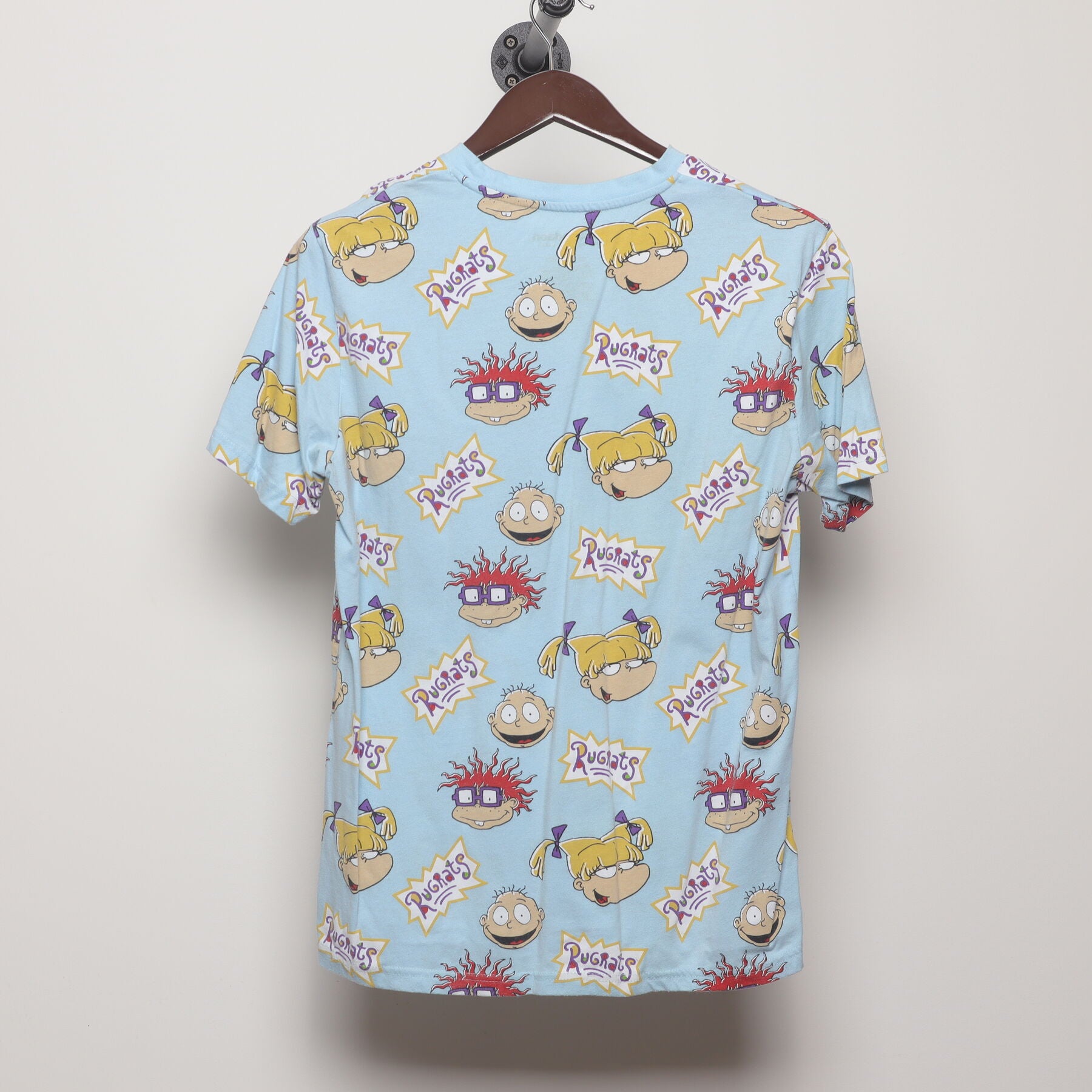Back view of Vintage Modern Rugrats "All Over Print" T-Shirt - S