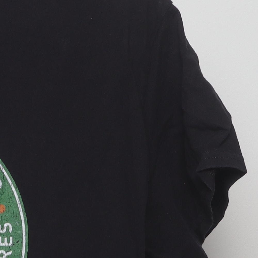 Close-up of the sleeve on the Vintage Modern Smokey Bear "Only You Can Prevent Wildfires" T-Shirt - M