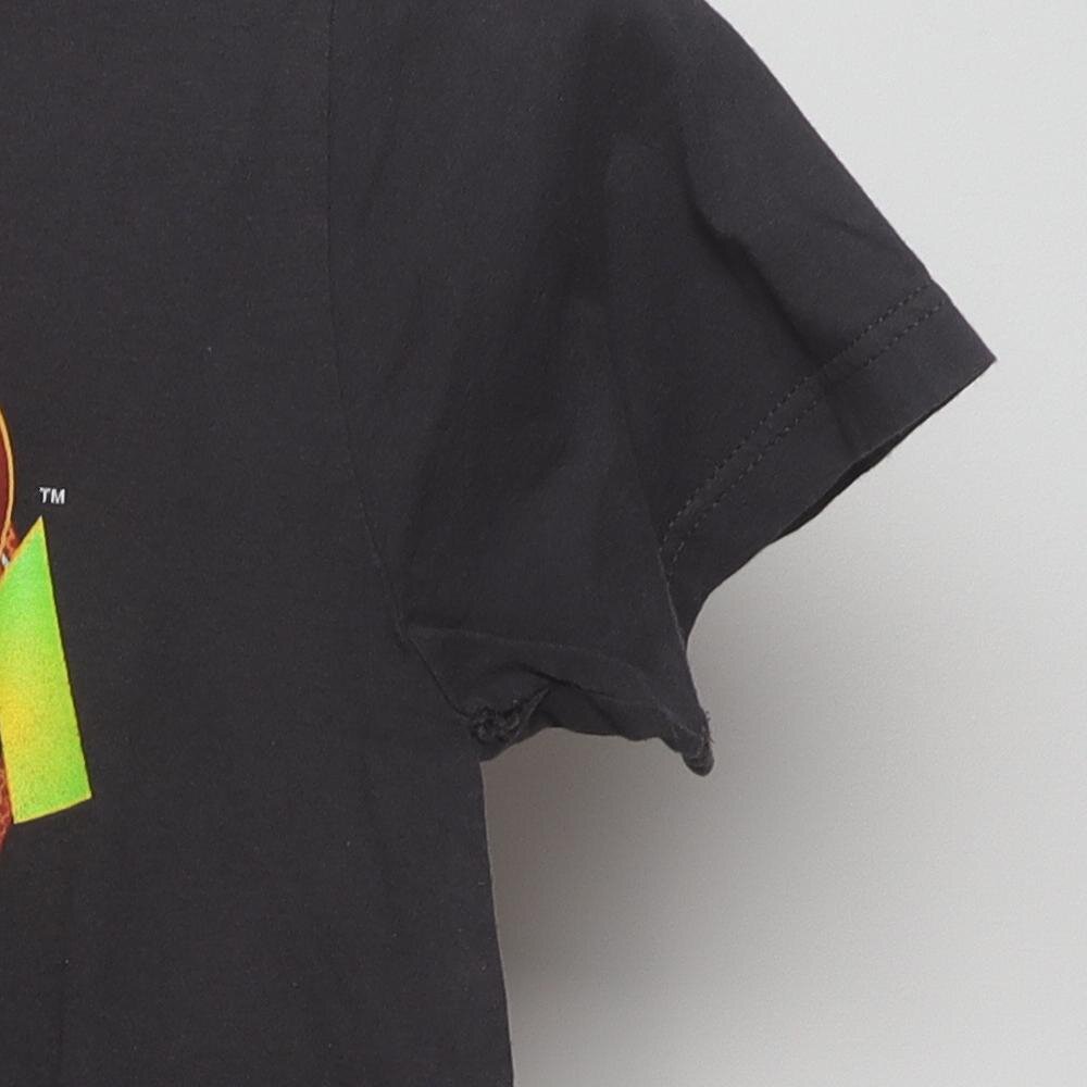 Close-up of the sleeve on the Vintage Modern Space Jam "Classic Logo" T-Shirt - XS