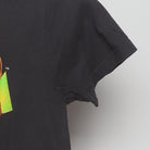Close-up of the sleeve on the Vintage Modern Space Jam "Classic Logo" T-Shirt - XS