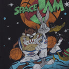 Close-up of the main graphic on the Vintage Modern Space Jam "Tune Squad" T-Shirt - S