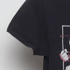 Close-up of the sleeve on the Vintage Modern Street Fighter "Character Stack" T-Shirt - XS