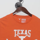 Close-up of the collar and tag on the Vintage Modern Texas Longhorns "Texas Longhorns" T-Shirt - M