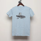 Front view of Vintage Modern The Blues Brothers "Bluesmobile" T-Shirt - S