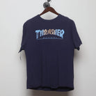 Front view of Vintage Modern Thrasher "Revista Logo" T-Shirt - XL