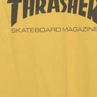 Close-up of the main graphic on the Vintage Modern Thrasher "Skateboard Magazine Logo" T-Shirt - M