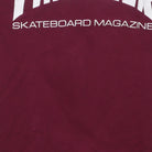 Close-up of the main graphic on the Vintage Modern Thrasher "Skateboard Magazine Logo" T-Shirt - S