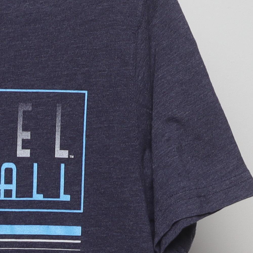 Close-up of the sleeve on the Vintage Modern UNC "Tar Heel Basketball" T-Shirt - M