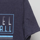 Close-up of the sleeve on the Vintage Modern UNC "Tar Heel Basketball" T-Shirt - M