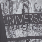 Close-up of the main graphic on the Vintage Modern Universal Studios "Photo Collage Graphic" T-Shirt - XL