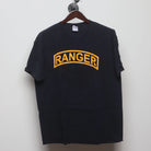 Front view of Vintage Modern US Army Ranger "Ranger Tab" T-Shirt - XL