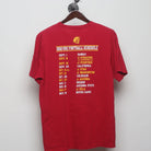 Back view of Vintage Modern USC Trojans "Unfinished Business" 2012 Schedule T-Shirt - M