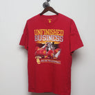 Front view of Vintage Modern USC Trojans "Unfinished Business" 2012 Schedule T-Shirt - M