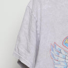 Close-up of the sleeve on the Vintage Modern Van Halen "1984 Tour of the World" T-Shirt - L
