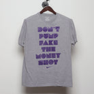 Front view of Vintage 2000s Nike "Don't Pump Fake The Money Shot" T-Shirt - L