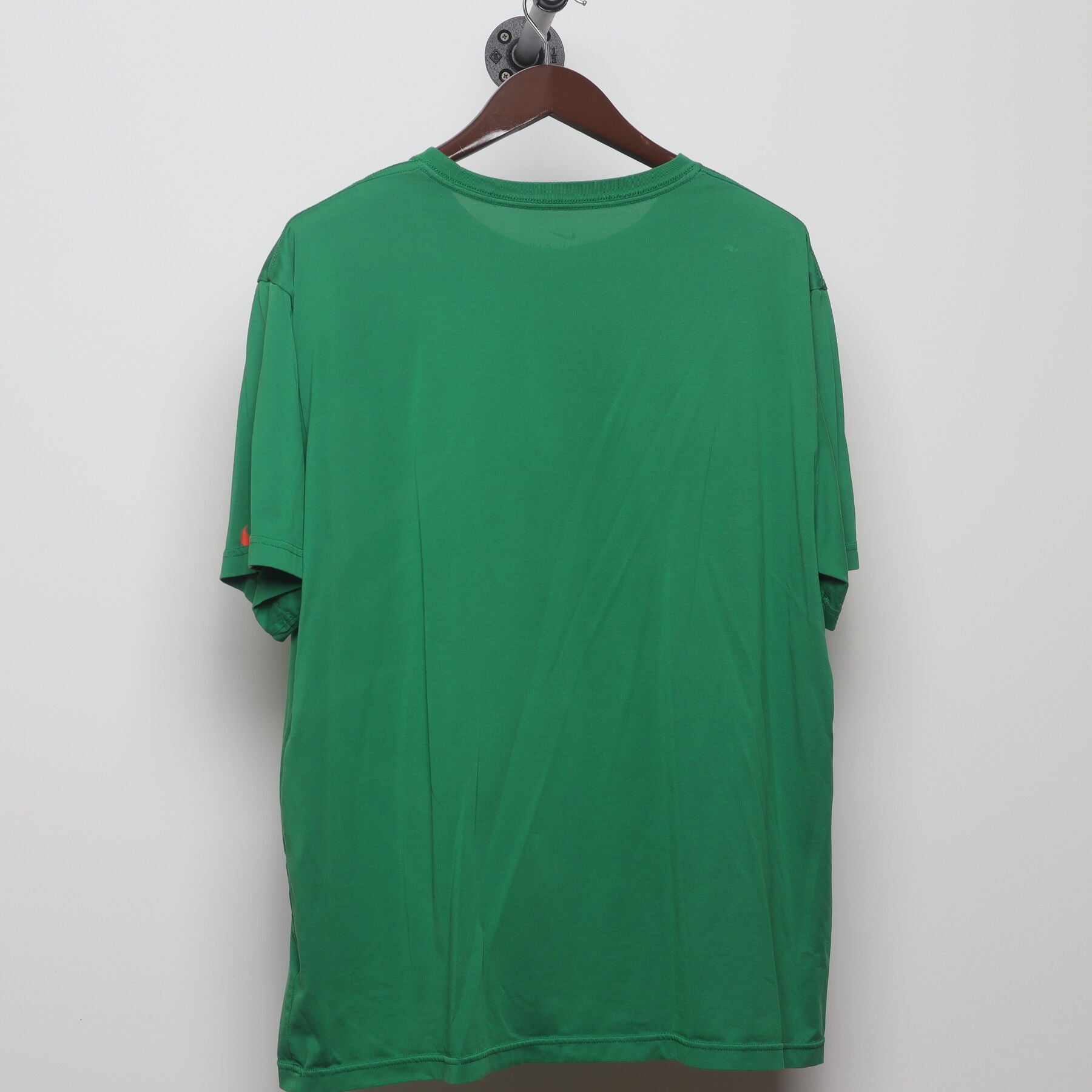 Back view of Vintage Y2K Nike "Cracked Shield Graphic" T-Shirt - XL