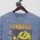 Close-up of the collar and tag on the Vintage Pac-Man Acid Wash Video Game T-Shirt L