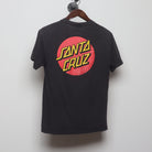 Back view of Vintage Y2K Santa Cruz Skateboards "Classic Dot" T-Shirt - S