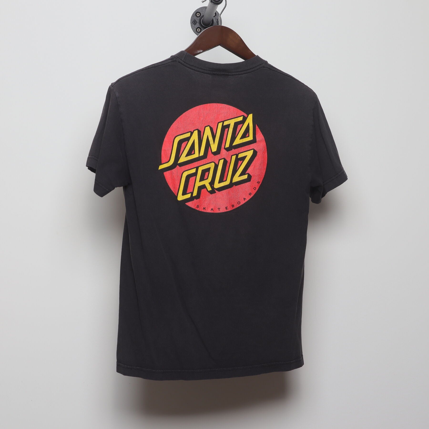 Back view of Vintage Y2K Santa Cruz Skateboards "Classic Dot" T-Shirt - S