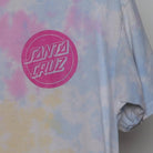 Close-up of the Right sleeve on the Vintage Y2K Santa Cruz "Classic Dot Logo" T-Shirt - S
