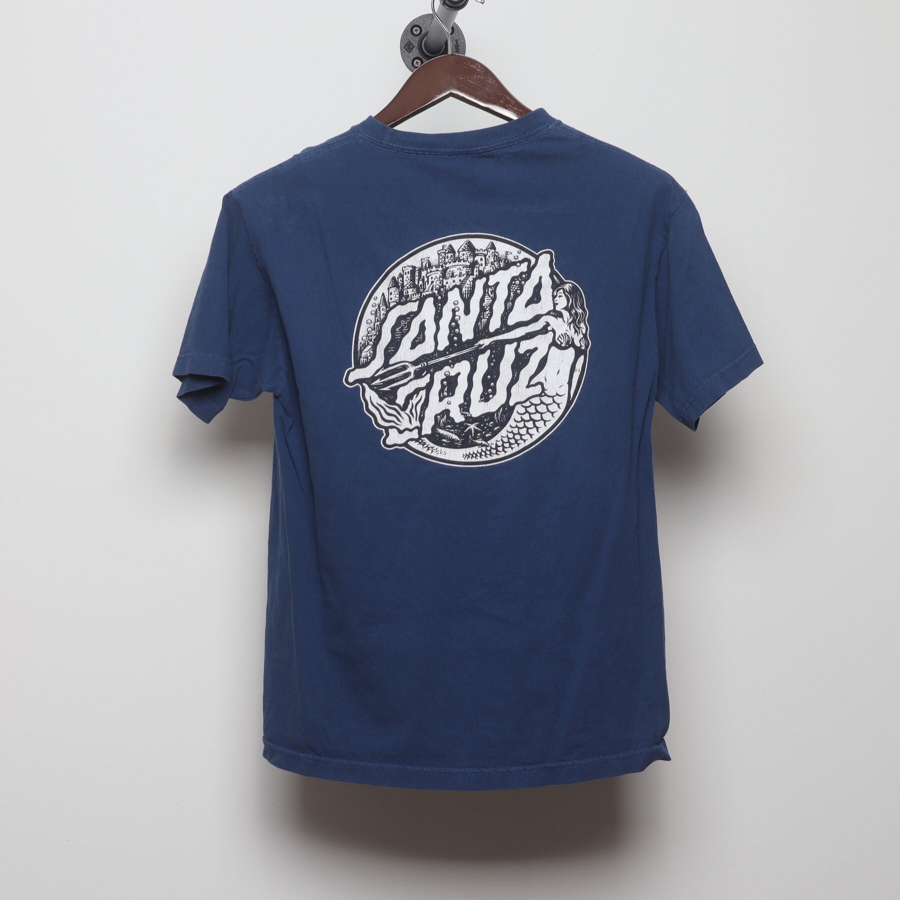 Back view of Vintage Y2K Santa Cruz "Mermaid City" T-Shirt - S
