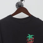 Close-up of the collar and tag on the Vintage Y2K Santa Cruz "Volcano" Long Sleeve T-Shirt - S