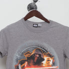Close-up of the collar and tag on the Vintage Star Wars Kylo Ren Promo T-Shirt S