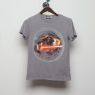Front view of Vintage Star Wars Kylo Ren Promo T-Shirt S
