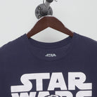 Close-up of the collar and tag on the Vintage Y2K Star Wars "R2-D2 Logo" T-Shirt - M
