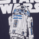 Close-up of the main graphic on the Vintage Y2K Star Wars "R2-D2 Logo" T-Shirt - M